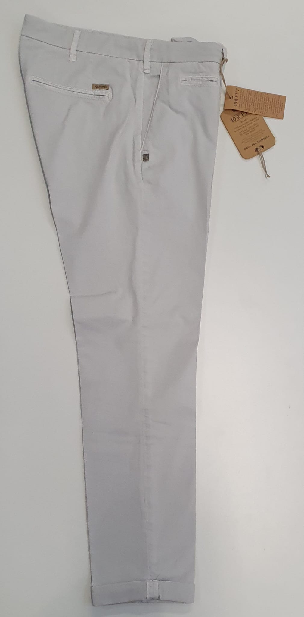 40WEFT PANTALONE UOMO BILLY GHIACCIO