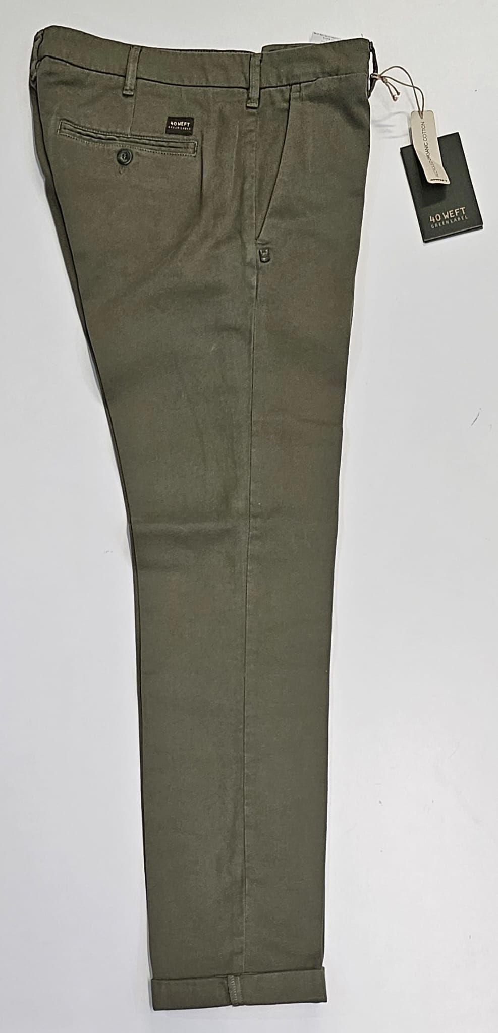 40WEFT PANTALONE UOMO LENNY MILITARE