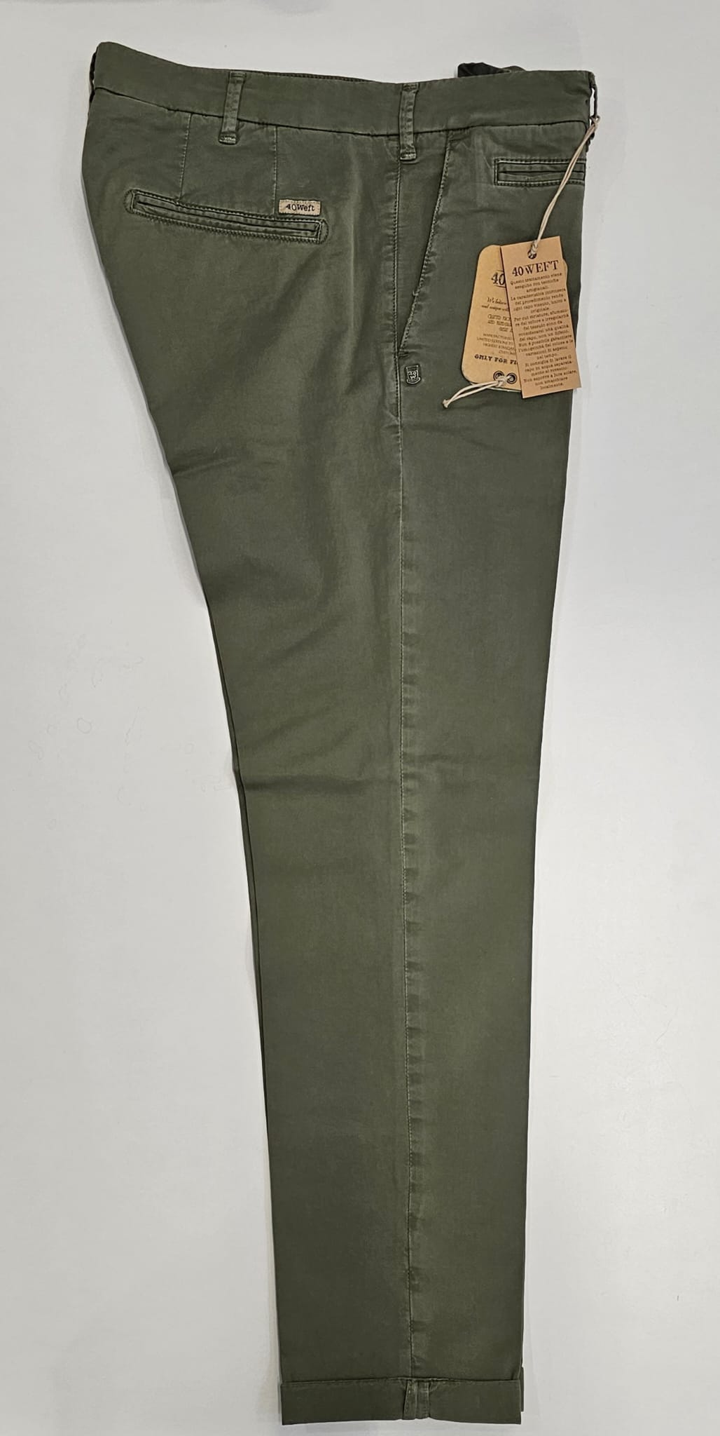 40WFT PANTALONE UOMO BILLY VERDE