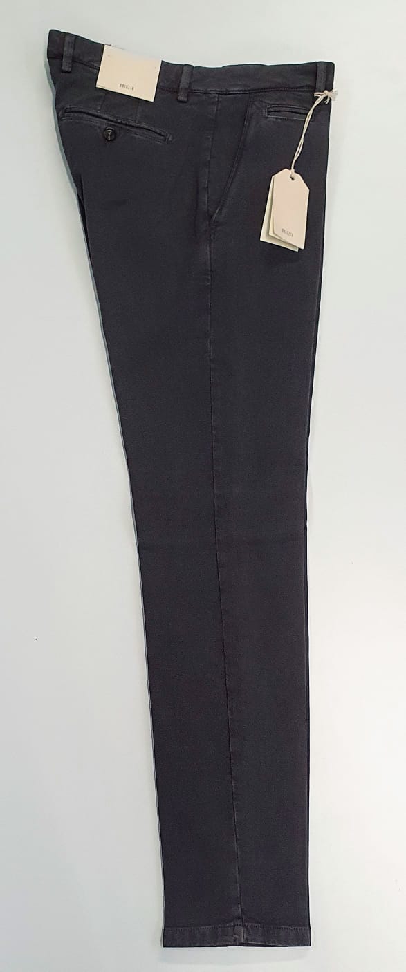 BRIGLIA PANTALONE UOMO STRETCH TASCA AMERICA BLU
