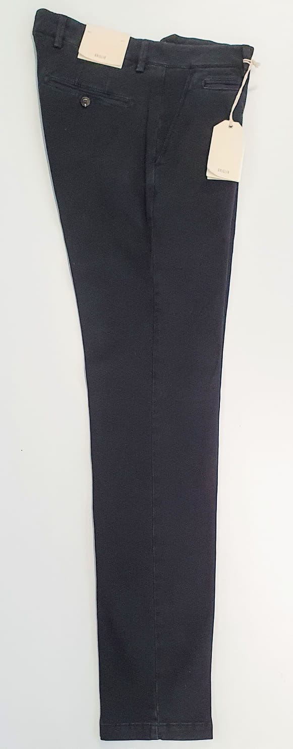 BRIGLIA PANTALONE UOMO STRETCH TASCA AMERICA GRIGIO