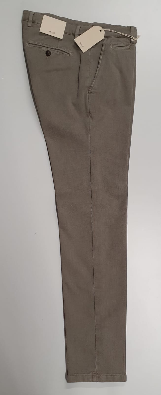 BRIGLIA PANTALONE UOMO STRETCH TASCA AMERICA SABBIA