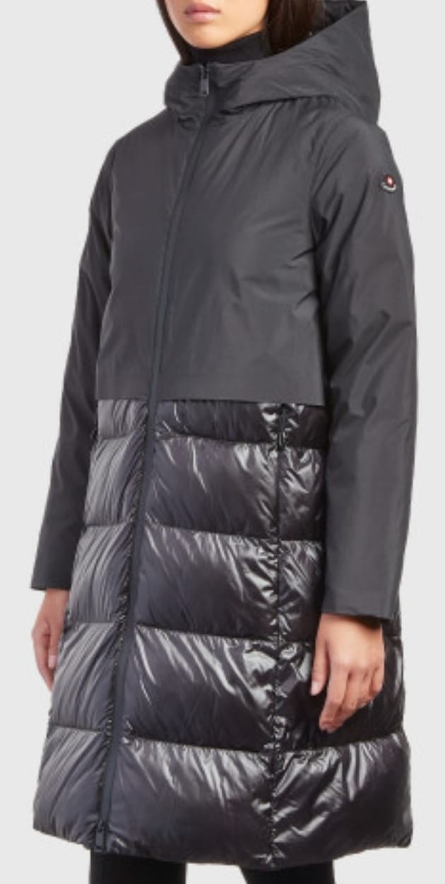 CANADIENS CAPPOTTO DOPPIO TESSUTO DONNA 0 84 TECH NERO