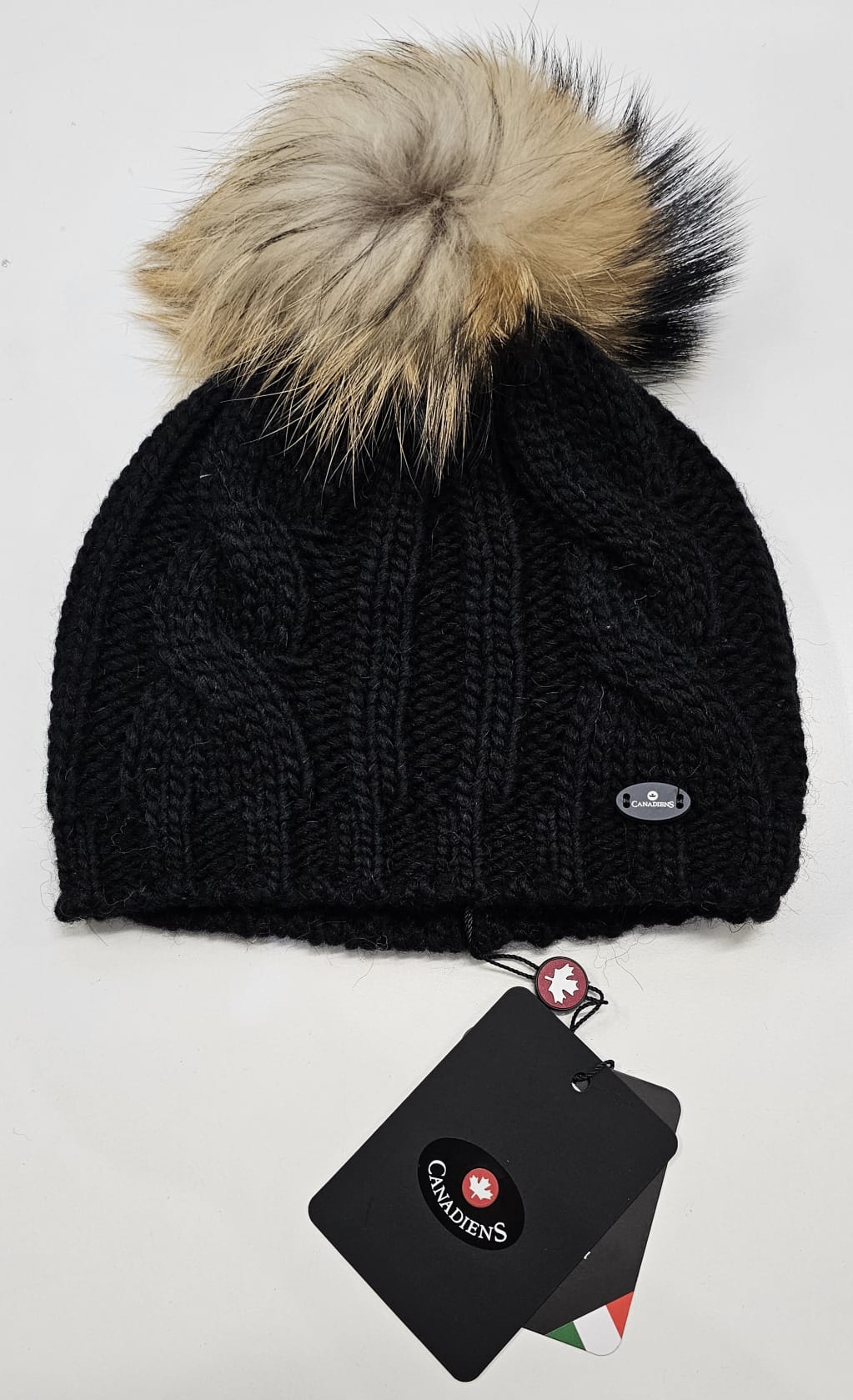 CANADIENS COPRICAPO DONNA EGLE NERO