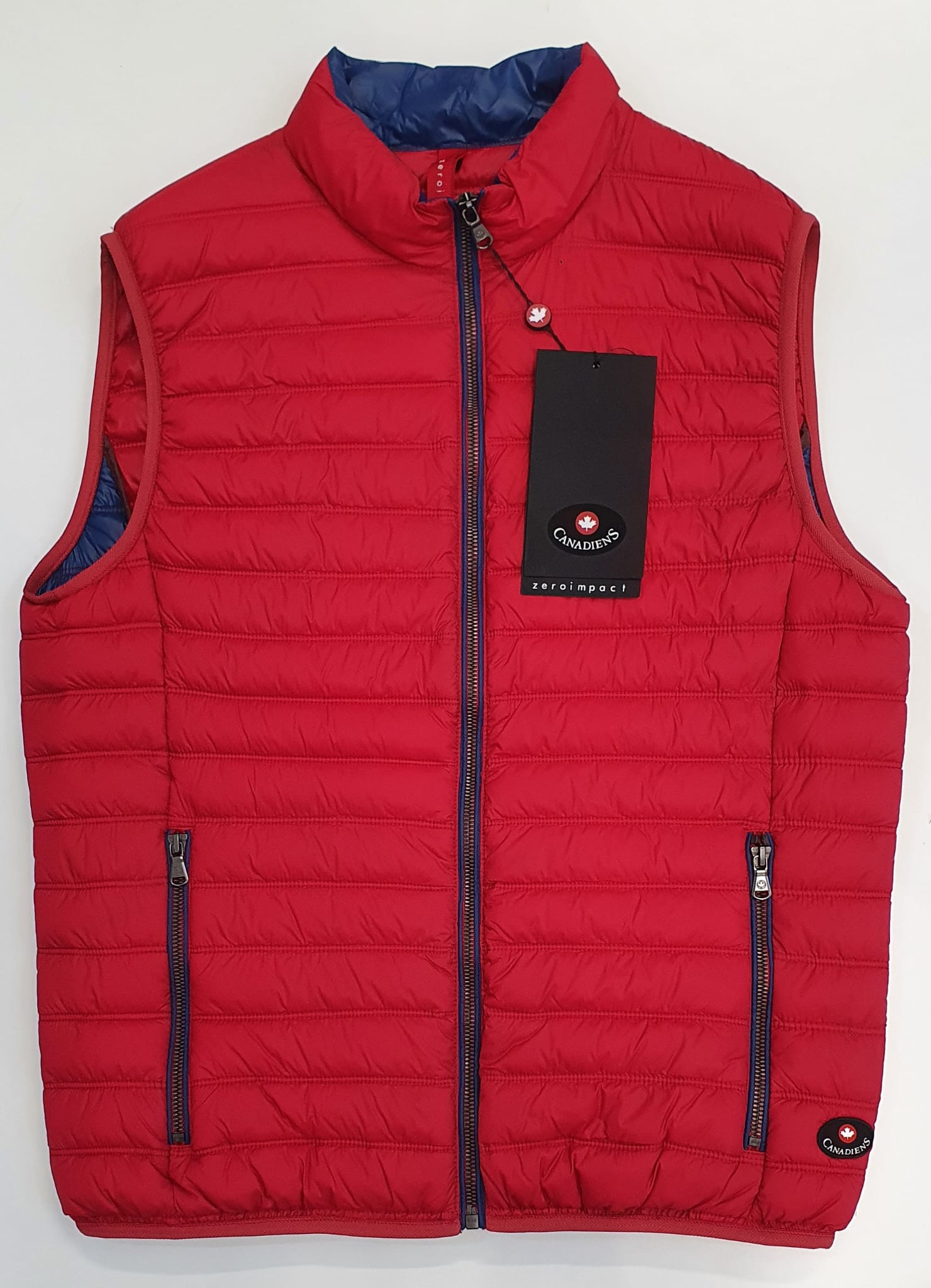CANADIENS UOMO PAKO VEST IMPACT ROSSO