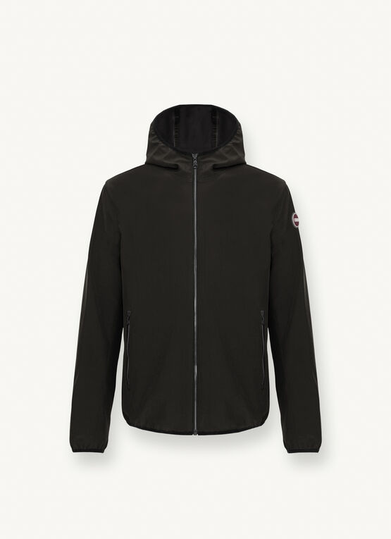 COLMAR GIACCA SOFTSHELL CON CAPPUCCIO NERO