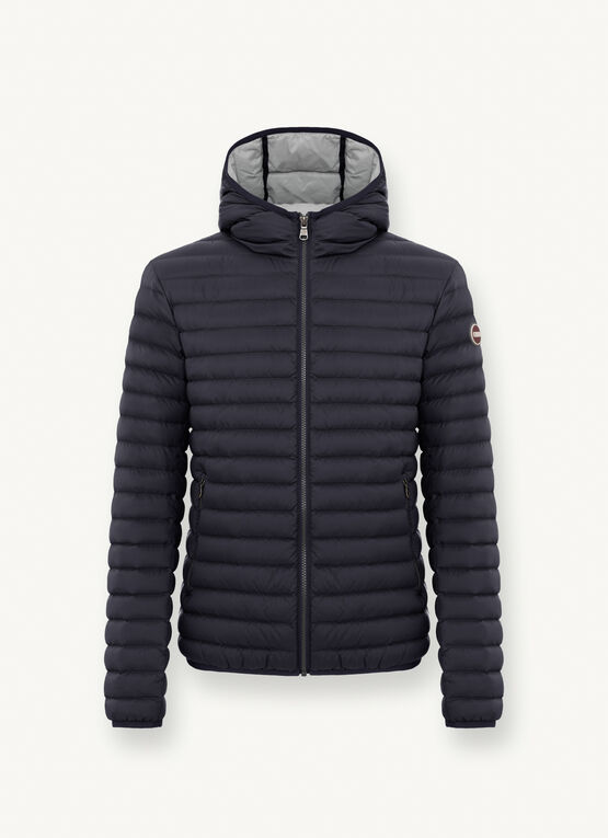 COLMAR PIUMINO SPORTIVO CON CAPPUCCIO BLUE