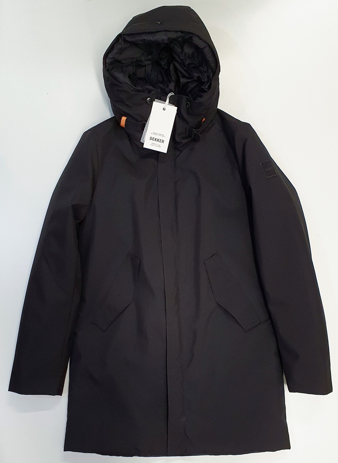DEKKER PARKA UOMO GILDOR NEA 01 NERO