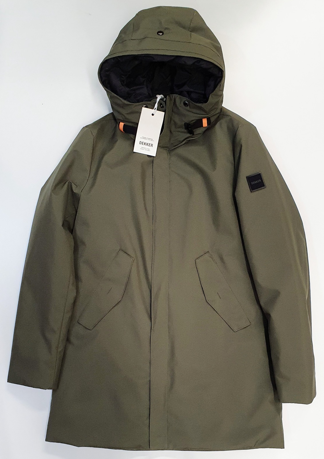 DEKKER PARKA UOMO GILDOR NEA 01 VERDE