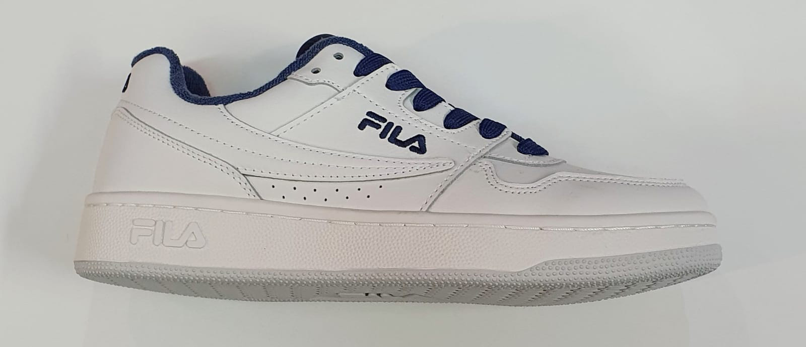 FILA ARCADE LOW SCARPA UOMO BIANCA BLUE