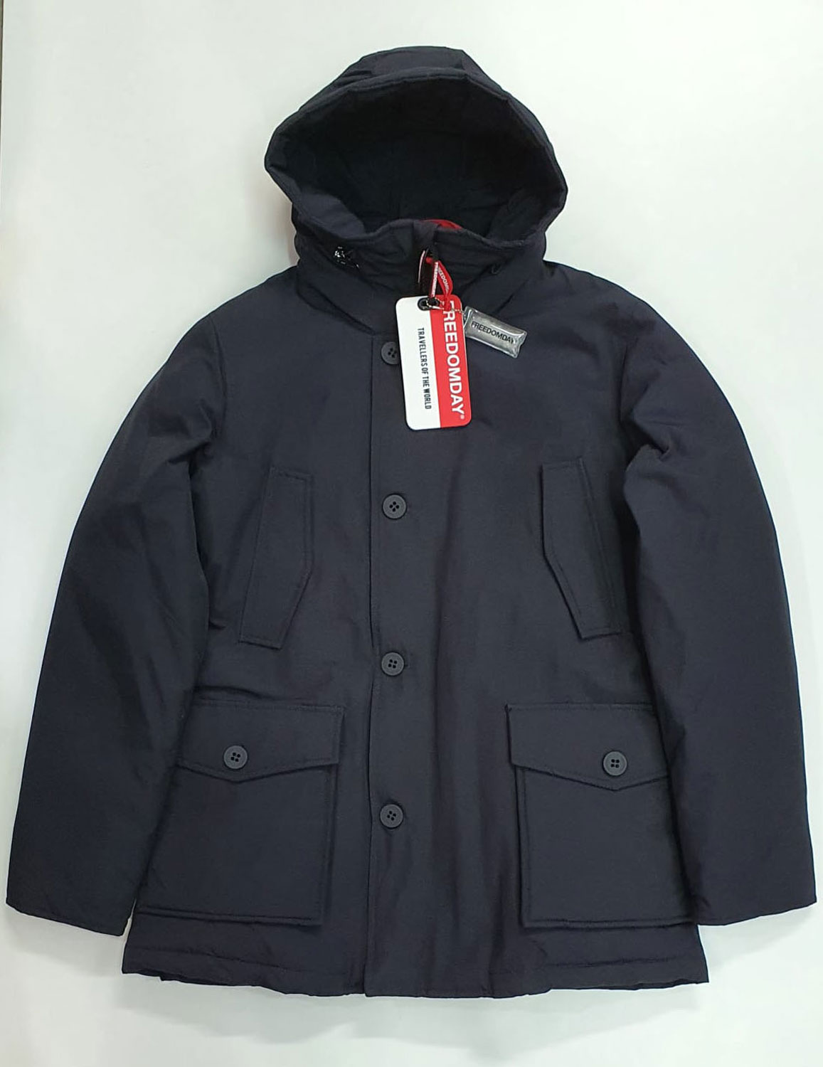 FREEDOMDAY PARKA UOMO NEW CAMPIGLIO BLU NAVY