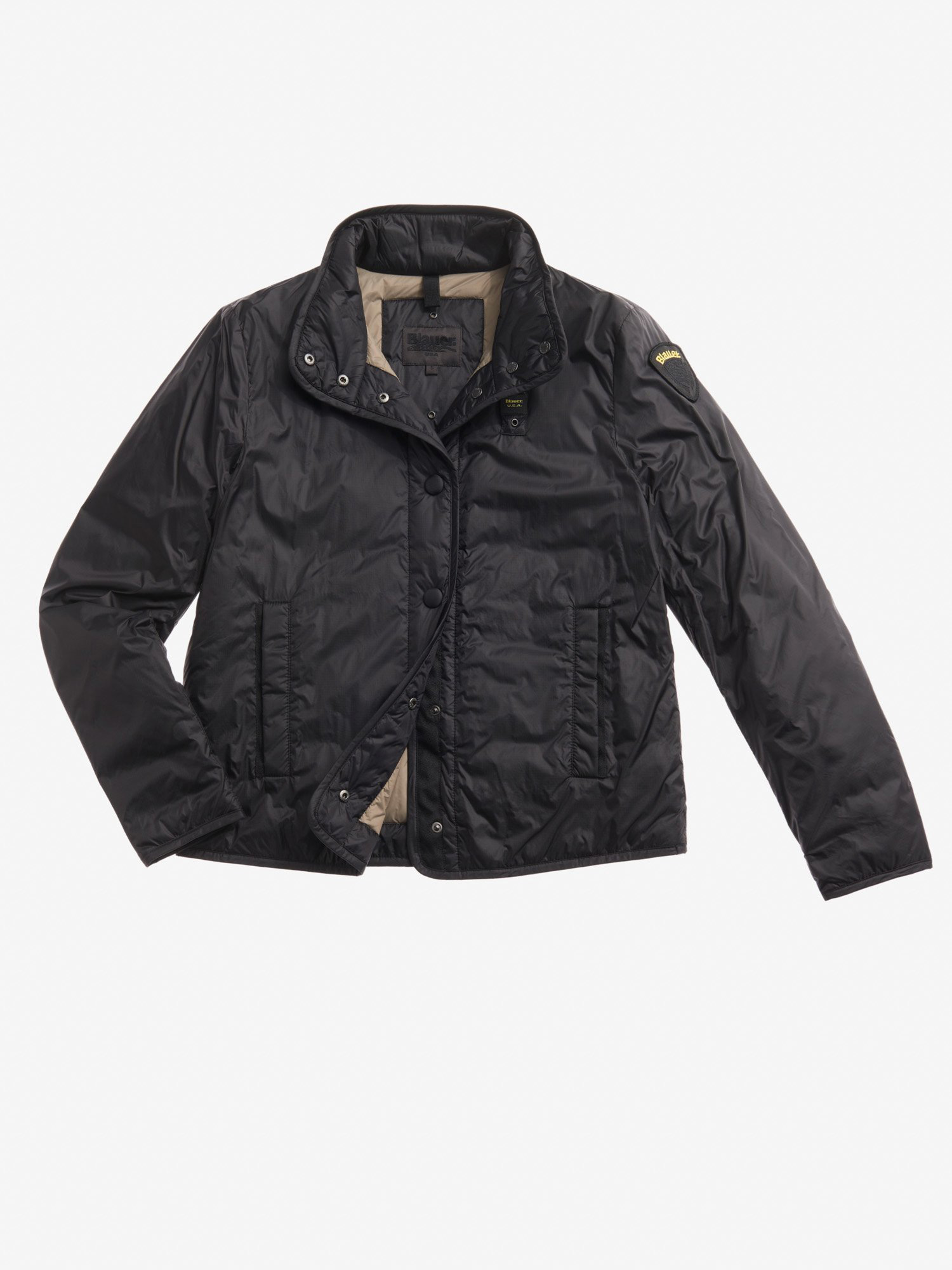 GIUBBINO BLAUER IMBOTTITURA ECO LEGGERA RITA NERO