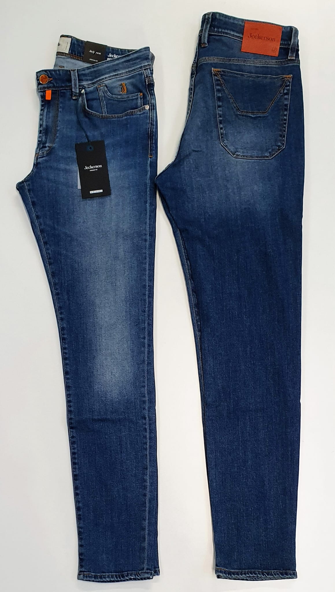 JECKERSON JEANS UOMO SENZA TOPPA CHIARO