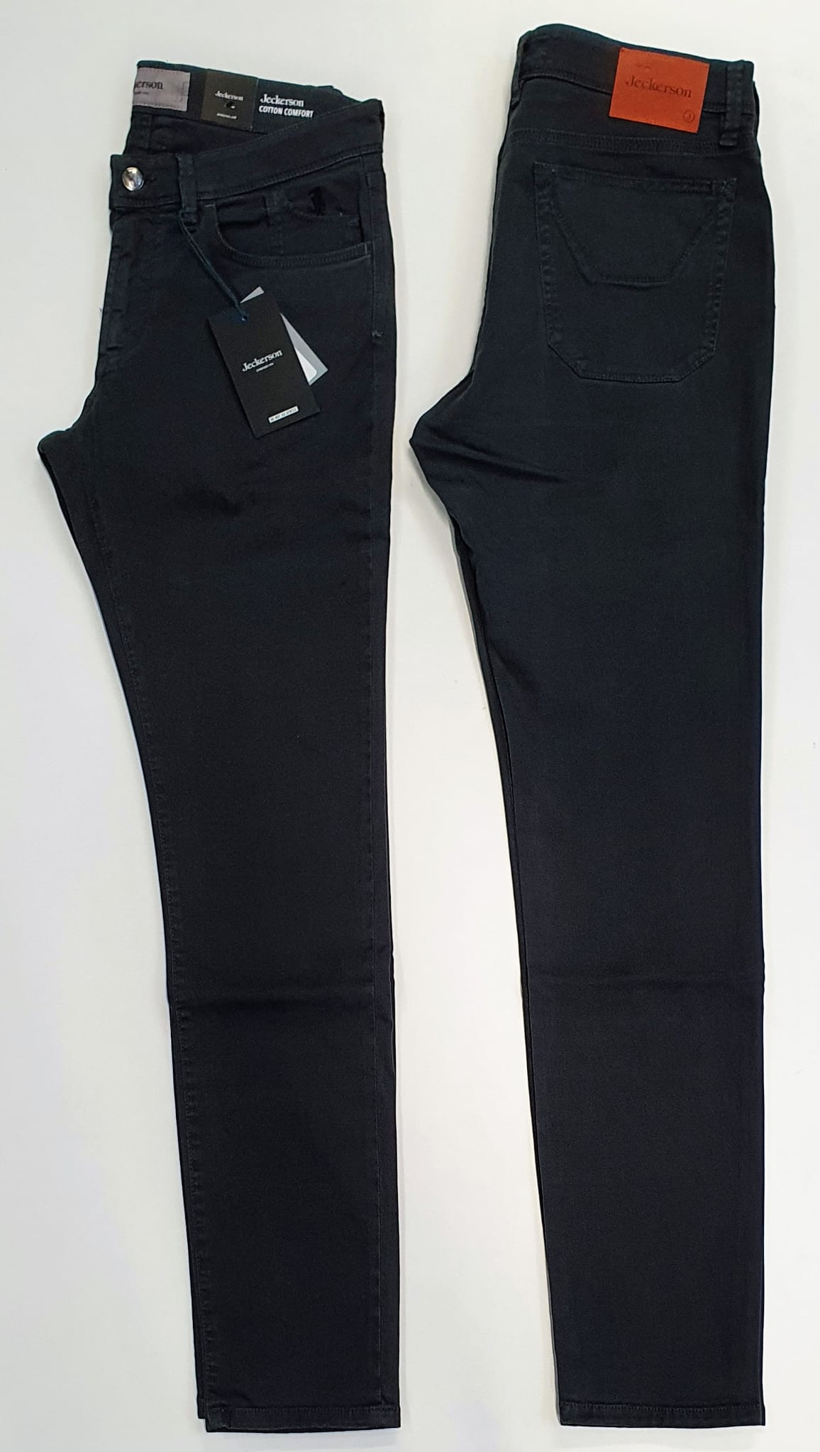 JECKERSON JEANS UOMO SENZA TOPPA GRIGIO