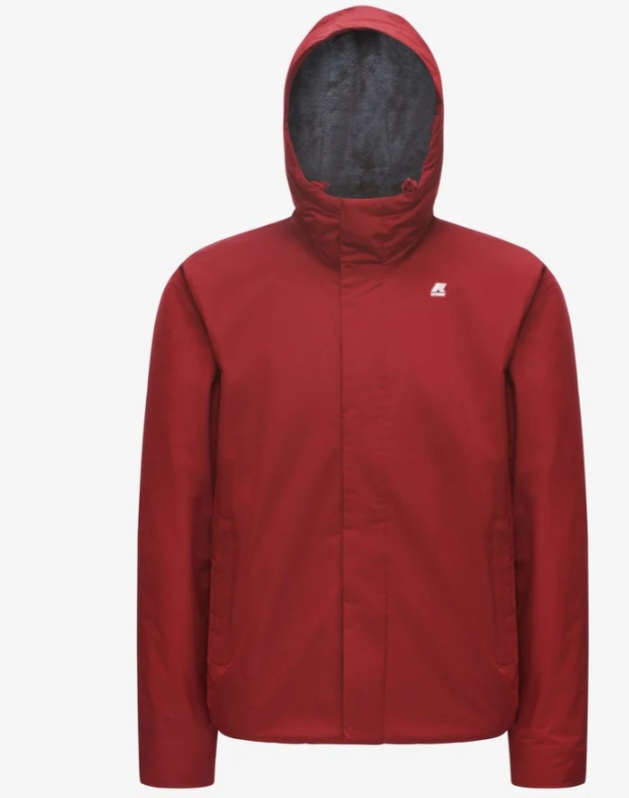 K-WAY JACK RIPSTOP MARMOTTA BORDEAUX