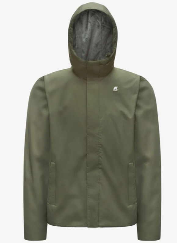 K-WAY JACK RIPSTOP MARMOTTA VERDE
