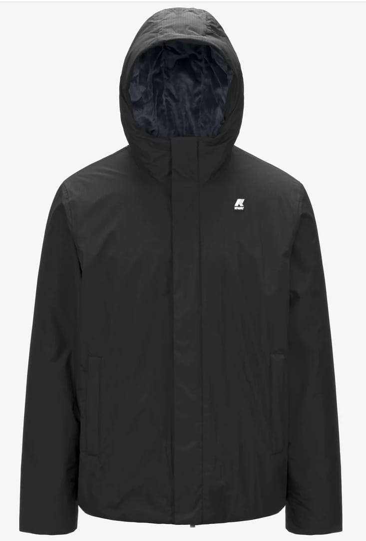 K WAY JACK RIPSTOP PRIME MARMOTTA BLACK P BLUE A