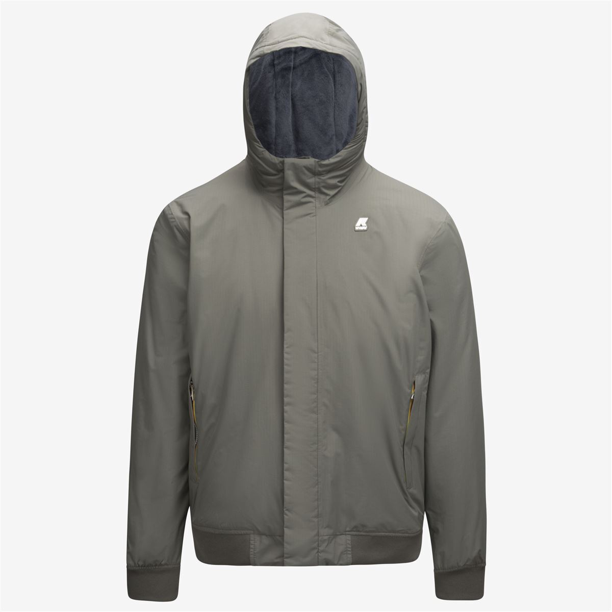 K-WAY JUSTINE RIPSTOP MARMOTTA VERDE BLUE