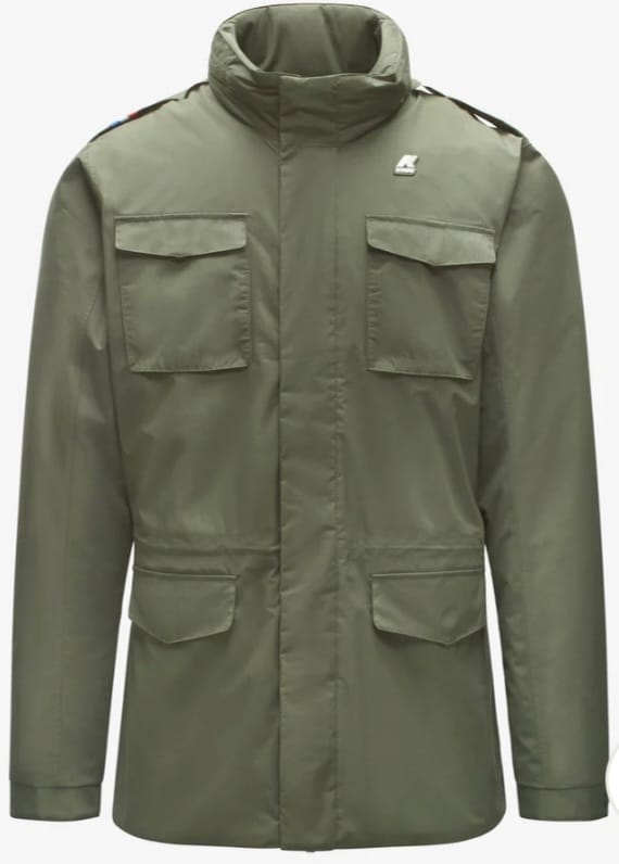 K WAY MANFIELD RIPSTOP MARMOTTA VERDE