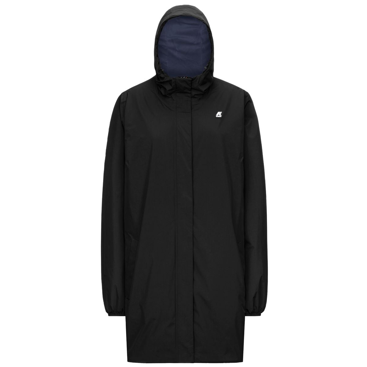 K WAY SOPHIE MICRO RIPSTOP MARMOTTA NERO BLU