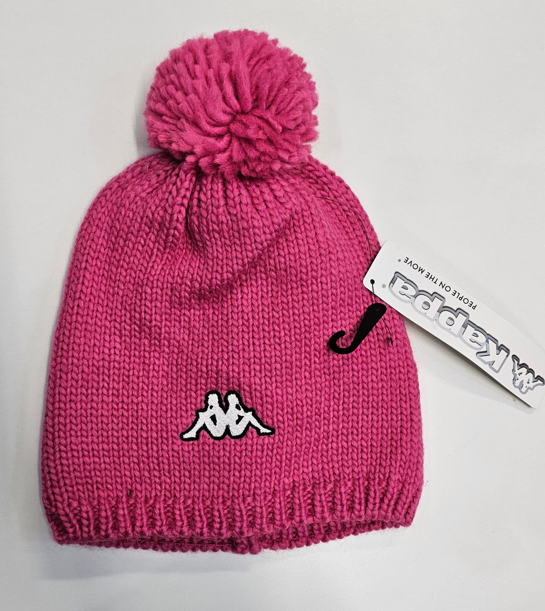 KAPPA COPRICAPO UNISEX POMOK FUCHSIA PURPLE-BLACK