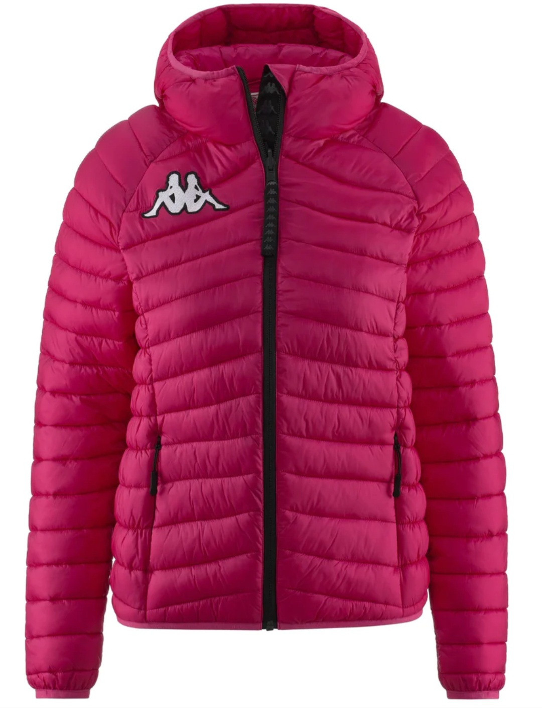 KAPPA GIACCA DONNA 6CENTO 663 FUCSIA PURPLE-BLACK