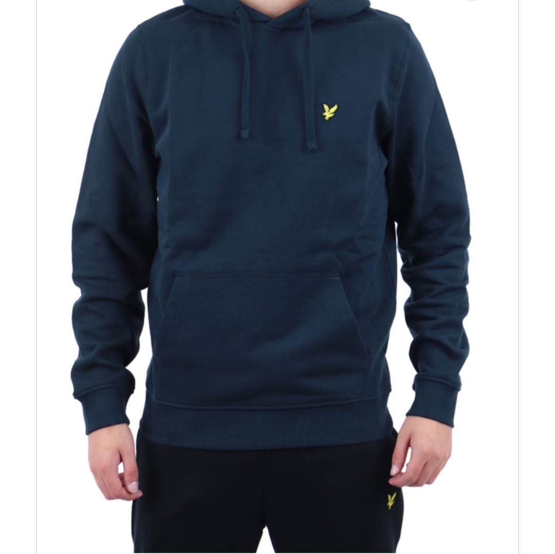 LYLE & SCOTT FELPA CON CAPPUCCIO NAVY