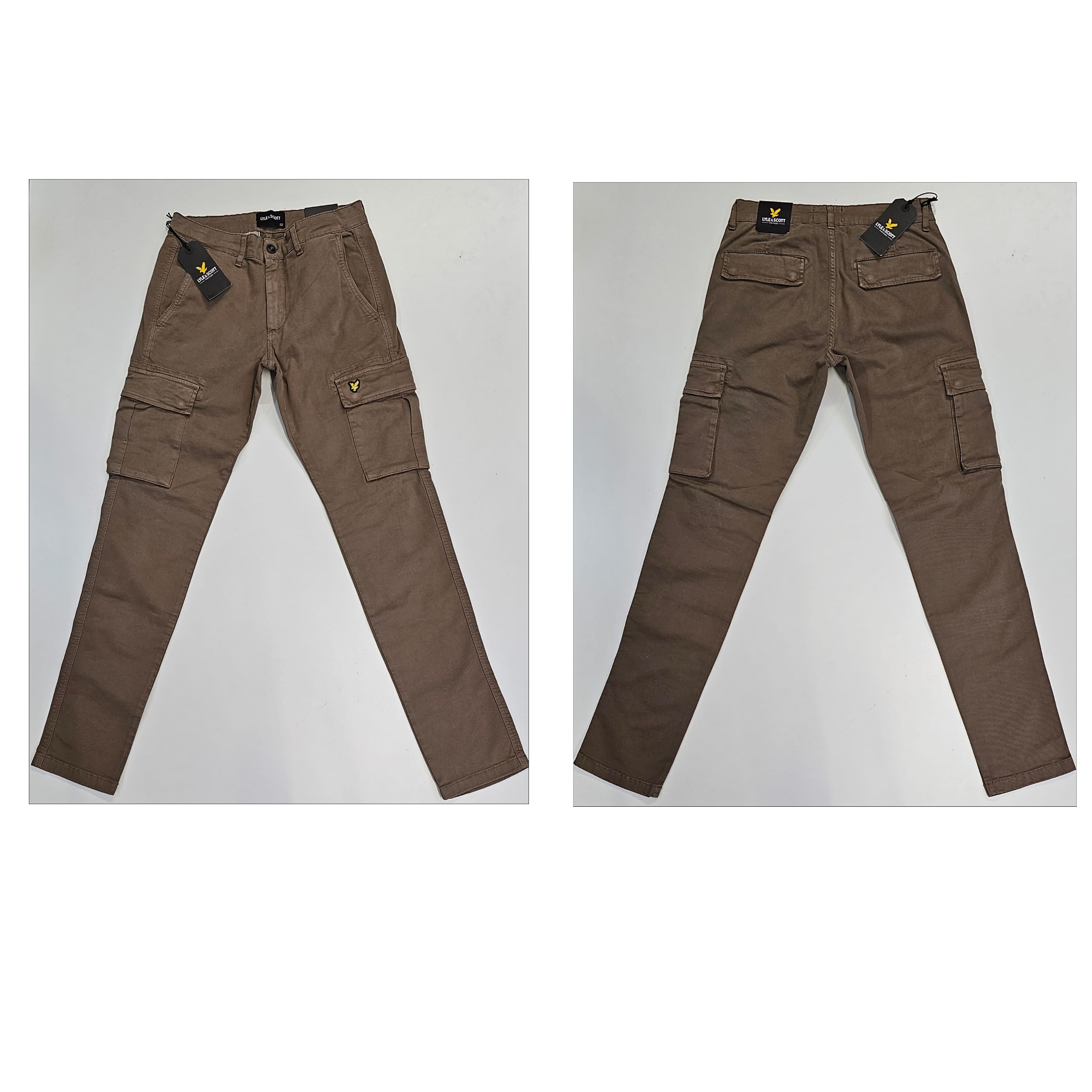 LYLE & SCOTT PANTALONE CARGO MUD