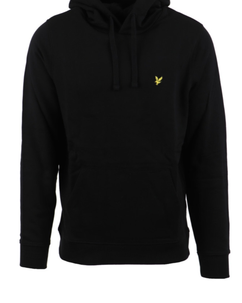 LYLE & SCOTT FELPA CON CAPPUCCIO NERO