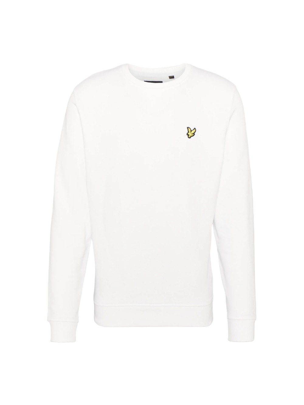 LYLE & SCOTT FELPA GIROCOLLO SAIL WHITE