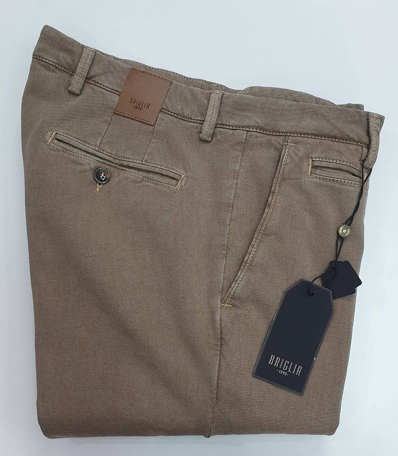 PANTALONE BRIGLIA TASCA AMERICA BEIGE