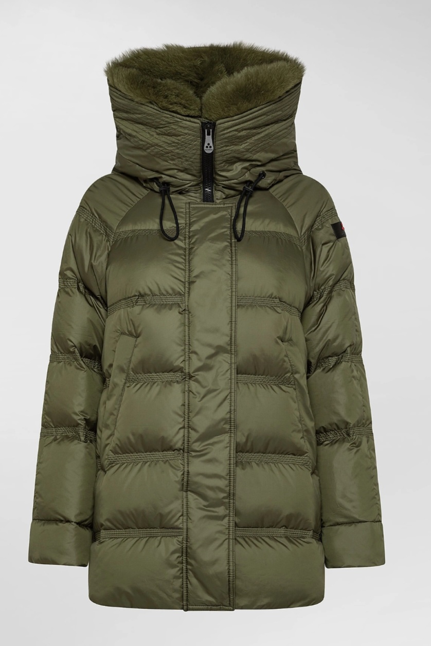 PEUTEREY FASHION E FUNCTIONAL SUPERLIGHT DOWN JACKET TAKAN MQ 02 FUR AVOCADO