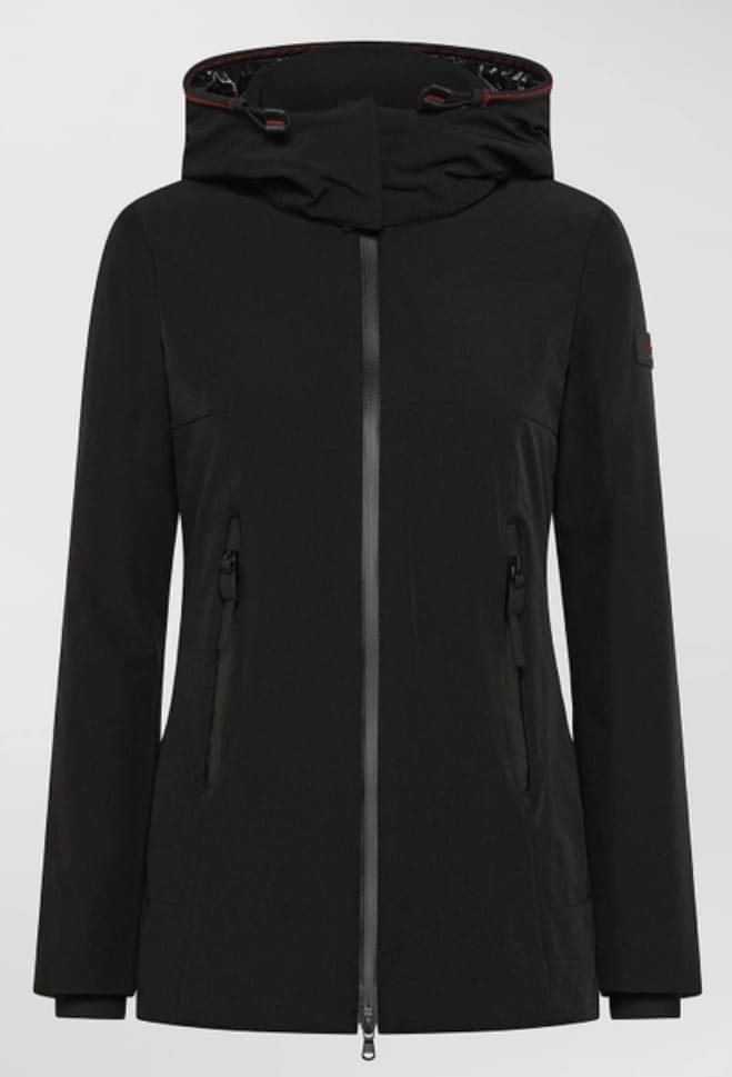 PEUTEREY GIACCA DONNA LISCIA MINIMAL E SOFISTICATA PALOMAR MD NERO