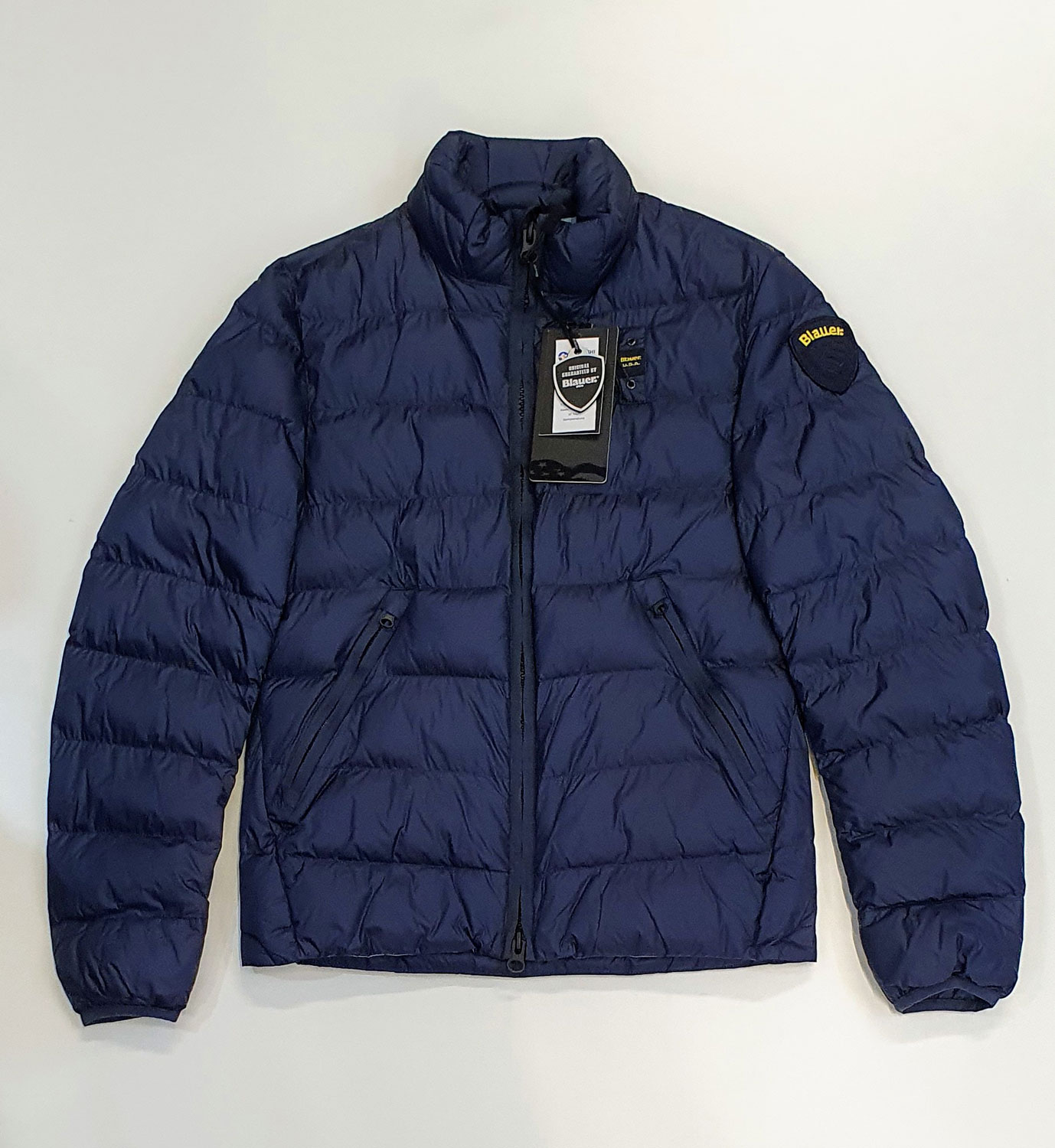 PIUMINO BLAUER IMBOTTITURA ECO LEGGERA MARIO BLU SCURO ZAFFIRO