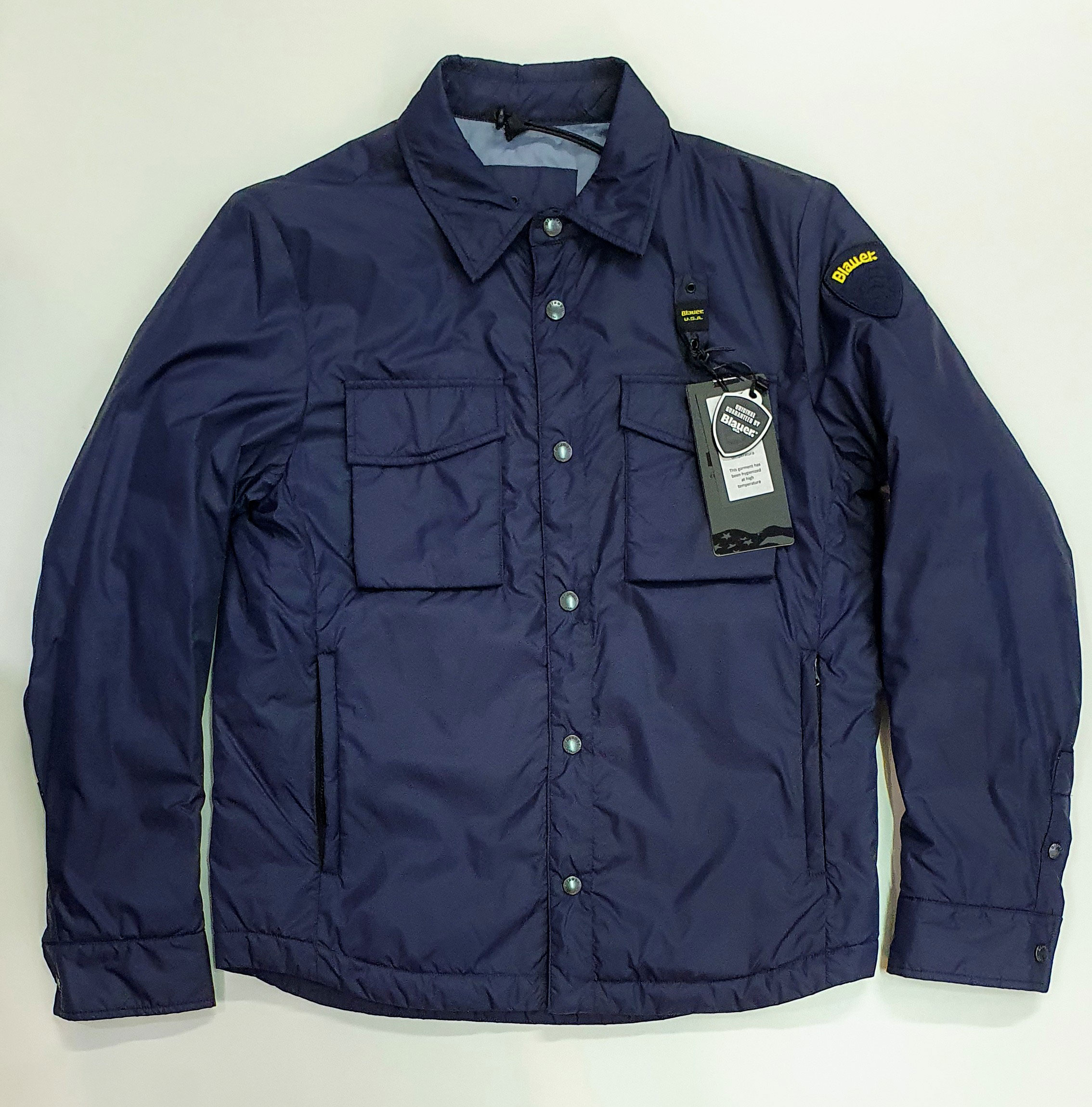 PIUMINO BLAUER LEGGERO CON IMBOTTITURA ECOLOGICA TROY BLU