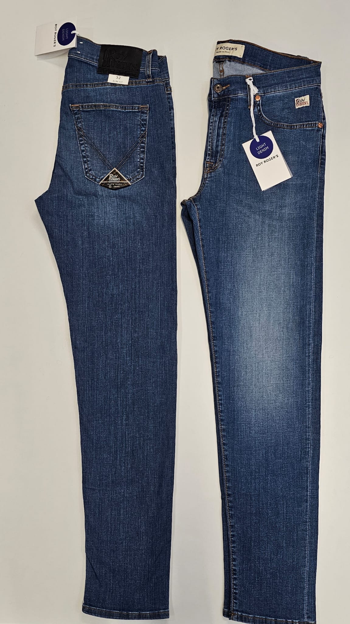 ROY ROGERS UOMO 517 MAN DENIM LIGHT PAUL