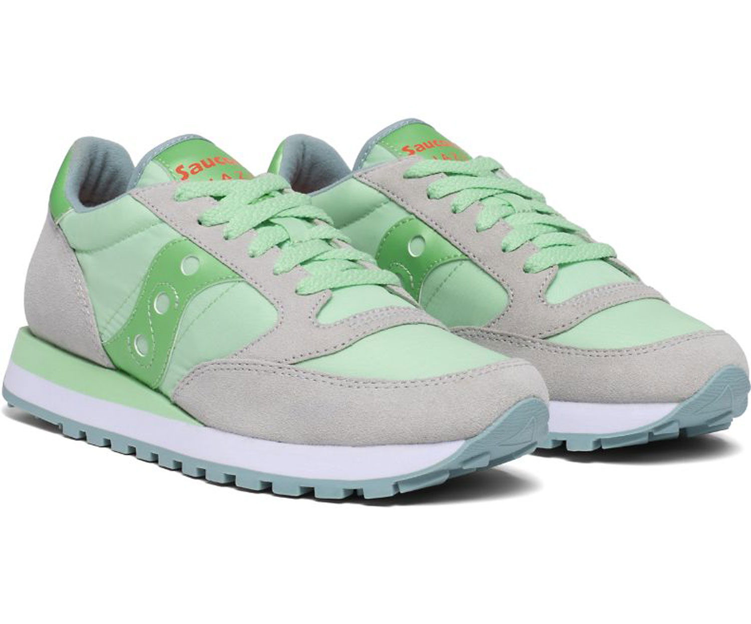 saucony blu verde menta