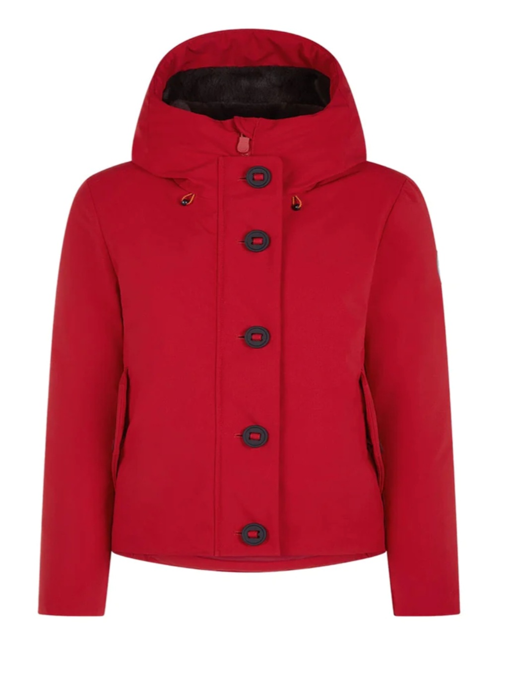 SAVE THE DUCK PARKA DONNA SHANON ROSSO FUOCO