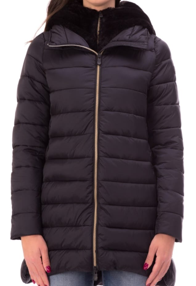 SAVE THE DUCK PIUMINO DONNA IRIS17 MATILDA NERO