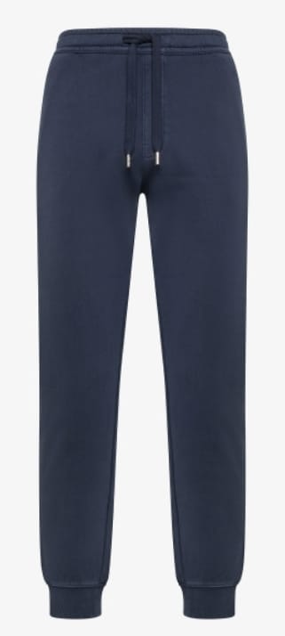 SUN68 PANT LONG GARMENT DYE COTTON FL NAVY BLUE