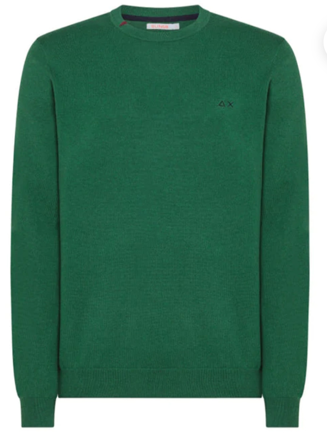 SUN68 ROUND SOLID VERDE SMERALDO