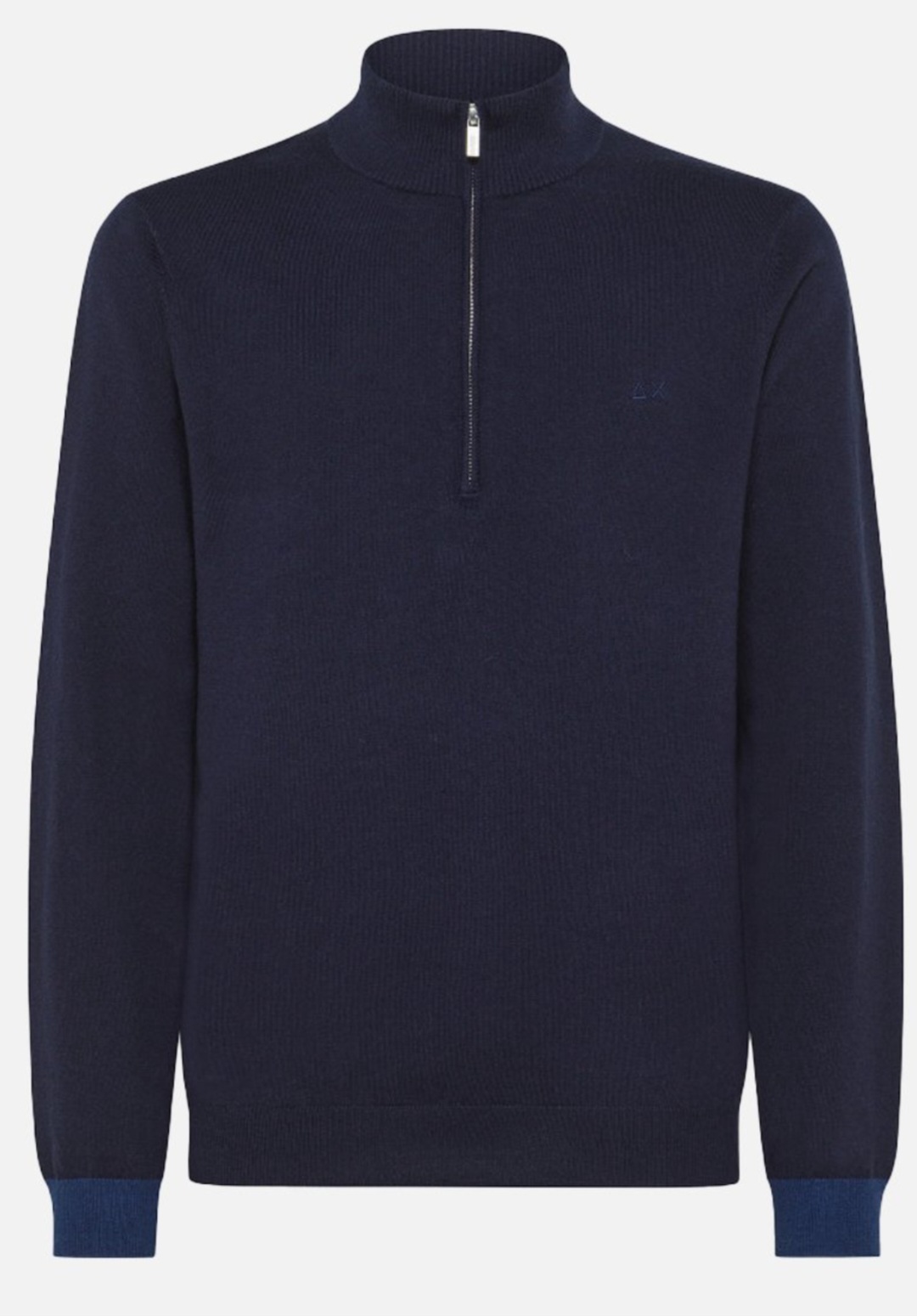 SUN68 ZIP STRIPES ON CUFFS NAVY BLUE
