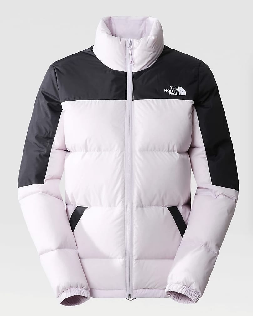 THE NORTH FACE DIABLO DONNA GIACCA IN PIUMINO  LAVANDA NERO
