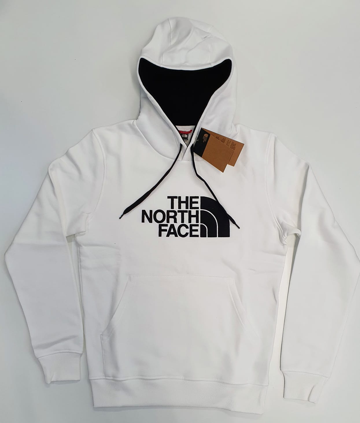 THE NORTH FACE FELPA CON CAPPUCCIO UOMO DREW PEAK BIANCA