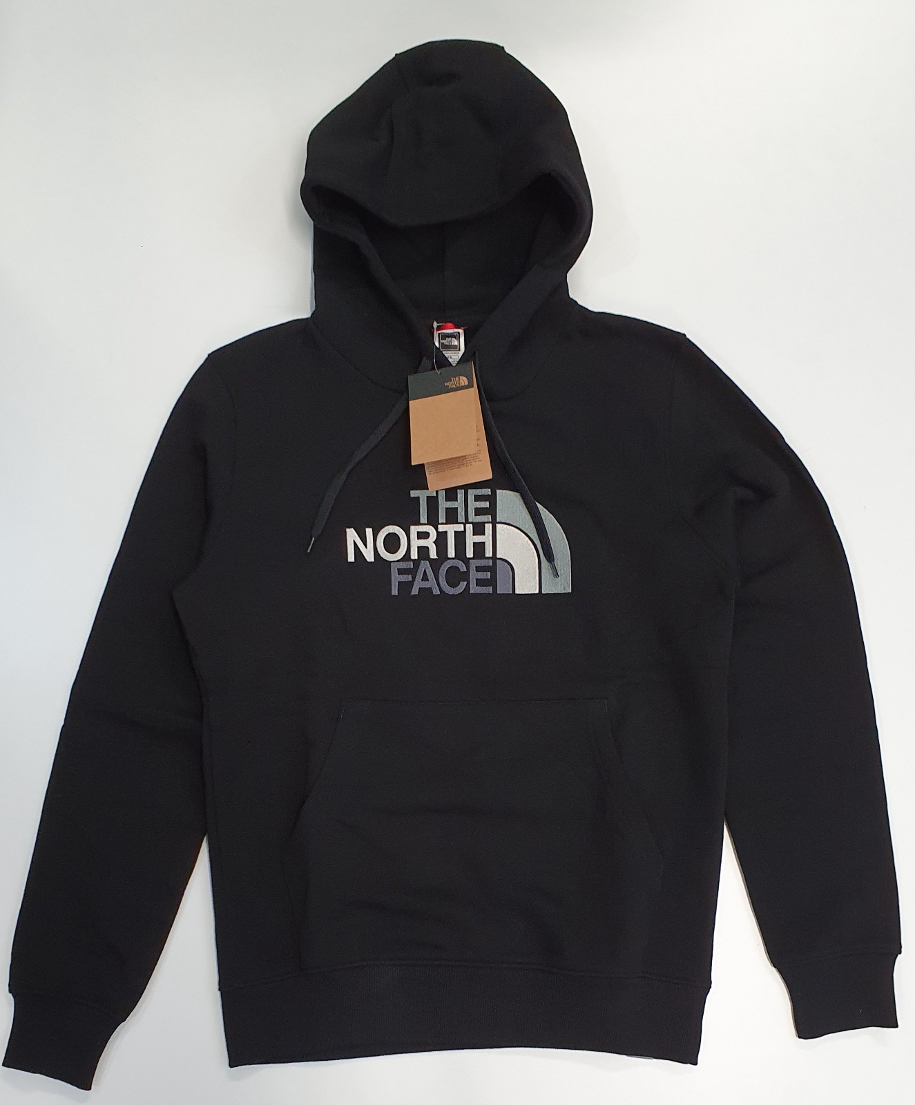 THE NORTH FACE FELPA UOMO CON CAPPUCCIO DREW PEAK TNF Black TNF BLACK