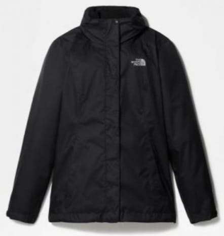 THE NORTH FACE GIACCA EVOLVE II TRICLIMATE DA DONNA NERO