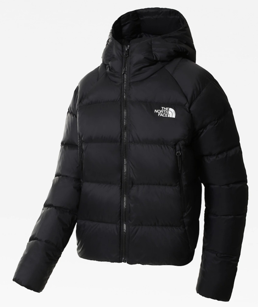 THE NORTH FACE GIACCA IN PIUMINO CON CAPPUCCIO HYALITE DA DONNA NERO