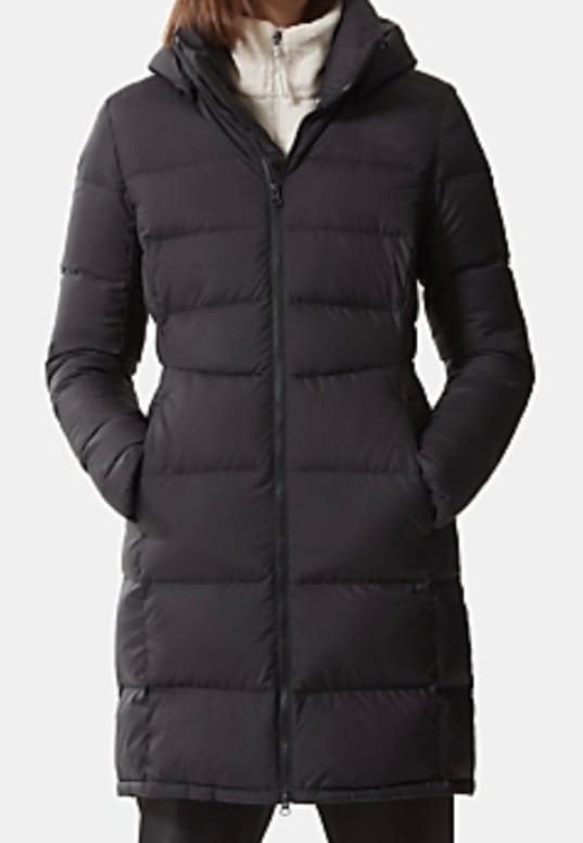 THE NORTH FACE METROPOLIS PARKA DONNA NERO