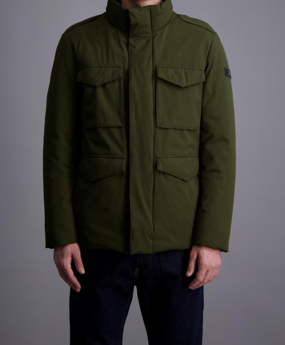 UPTOBE FIELD JACKET UOMO RUFUS VERDE OLIVA