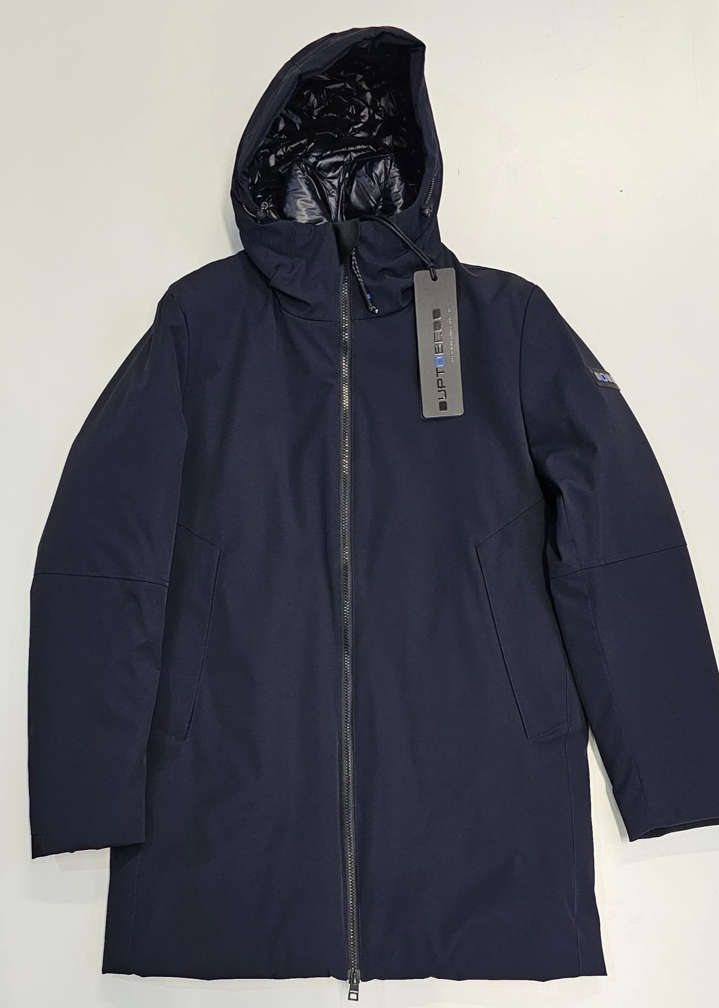 UPTOBE PARKA CORTO UOMO JACOB BLU PROFONDO